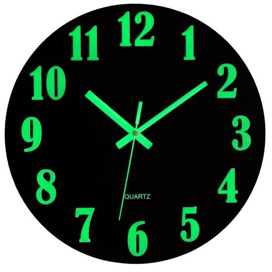 Horloge Murale Silencieuse Sans Tic-Tac Décorative Pour Cuisine