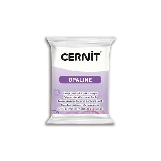 Pâte Cernit Opaline Blanc 250gr n°010 Neuf