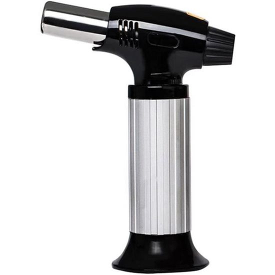 Mastrad Chalumeau De Cuisine Professionnel Rechargeable - Flamme Continue, Socle Amovible, 36 Ml