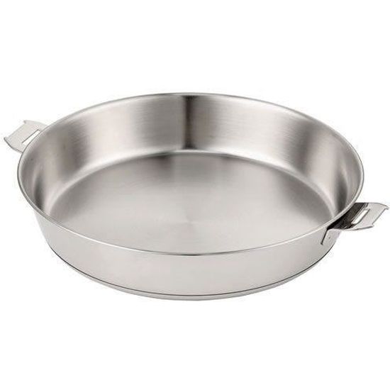 Padella per paella inox per induzione di 28 cm per 3 persone
