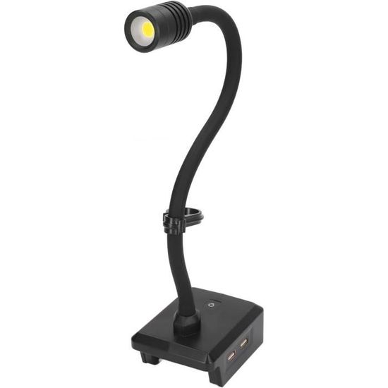 Lampe USB Ordinateur flexible 8 LED - Daffodil ULT05 - Branchement