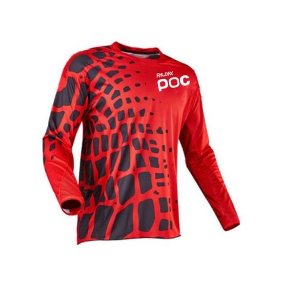 Maillot Manches Longues POC Homme VTT - Taille M, Noir, Léger Respirant, Occasion Léger Usage