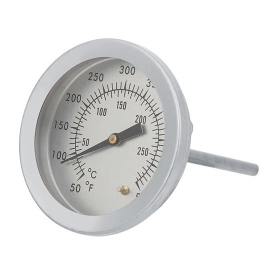 Thermomètre à Vin Haier - Acier Inoxydable, Lecture En 30s Sans Piles - Plage 4-24°C - Pour Service Vin Parfait