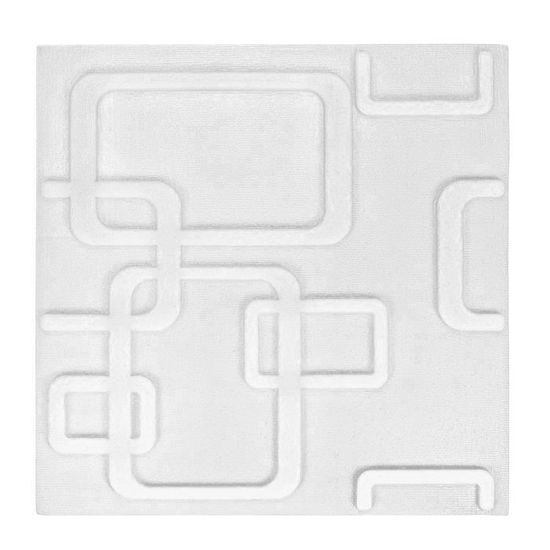 Autocollant Porte 3D Blanc - 77 X 200 Cm (2 Pièces De 38,5x200 Cm), PVC Auto-Adhésif, Décor Salon Chambre Salle De Bain - Installation Facile