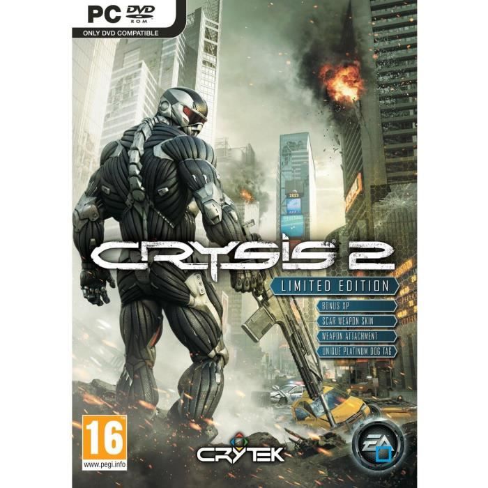CRYSIS 2 EDITION LIMITEE / Jeu PC DVDROM Cdiscount Jeux vidéo