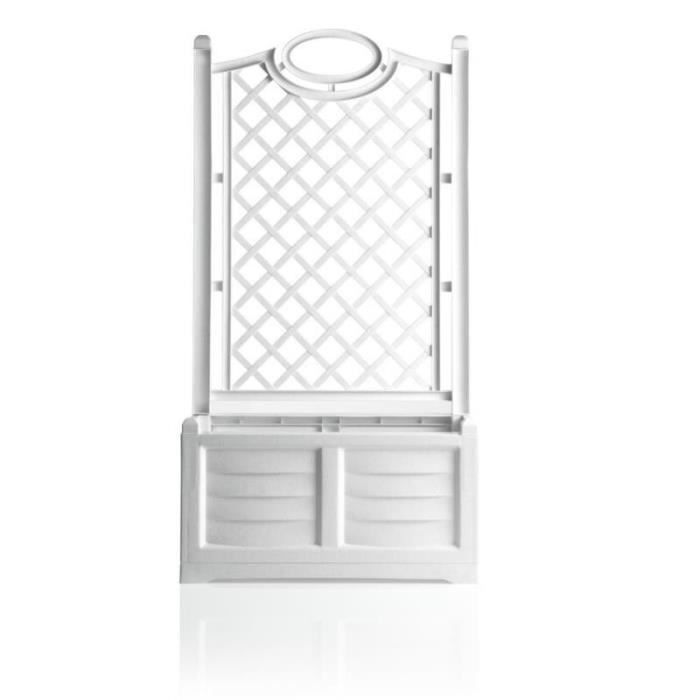 Jardinières et pots de fleurs - Jardinière treillage - SEPARE - H 150 cm x L 80 cm - Blanc
