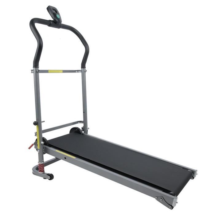 FIHERO TAPIS DE COURSE Fitness Pliable Tapis de Course Professionnel, Écran LED, Convient Jeunes et Personnes Agées