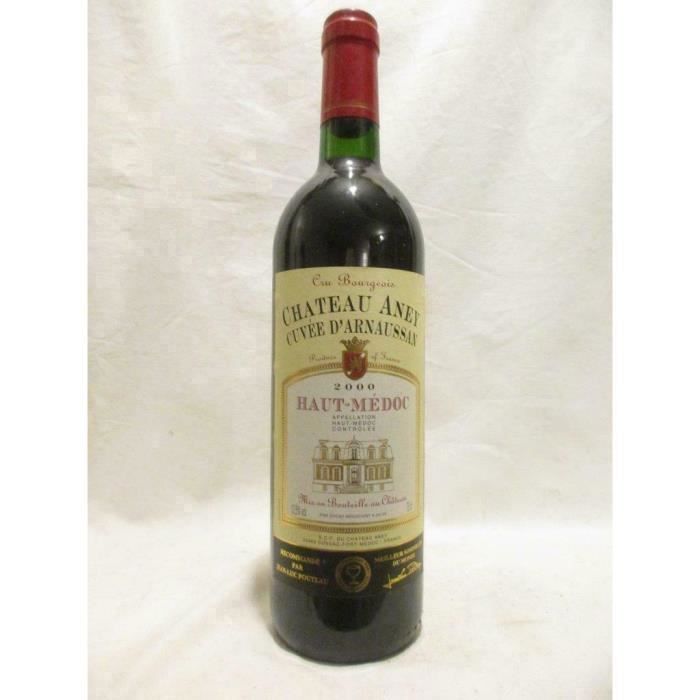 haut-médoc château aney cuvée d'arnaussan rouge 2000 - bordeaux