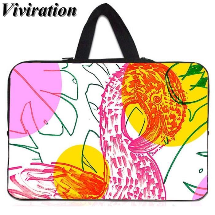 Sacoches & Housses Ordinateur,Viviration housse de transport pour HP MacBook Air 11-Google Chromebook - Type Flamingo003-14 pouces