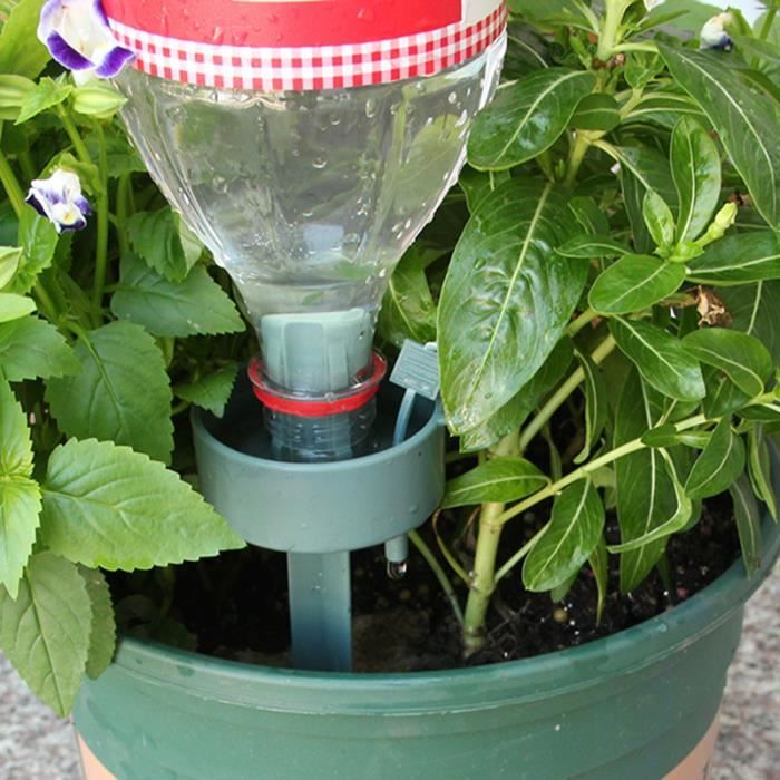 TOI 2 ensemble automatique abreuvoir plante goutte à goutte irrigation 4 vitesses réglable abreuvoir bouteille système d'irrigation