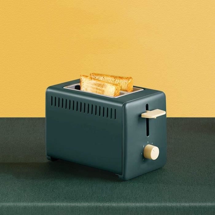 Grille Pain Toast Grille-pain Grille-pain de ménage Tranche Chauffage Petit déjeuner multifonctions machine Miette Ramasse