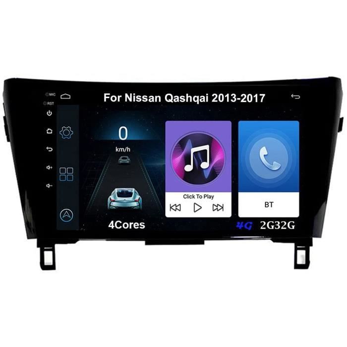 Autoradio 9 Inch Écran Tactile Voiture Multimédia Android Auto Pour Nissan Qashqai 2013-2017 Voiture Plug And Play Prend En Cha 428