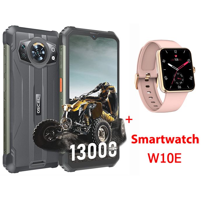 Telephone Portable Incassable Oscal S80 Android 12 6.583\