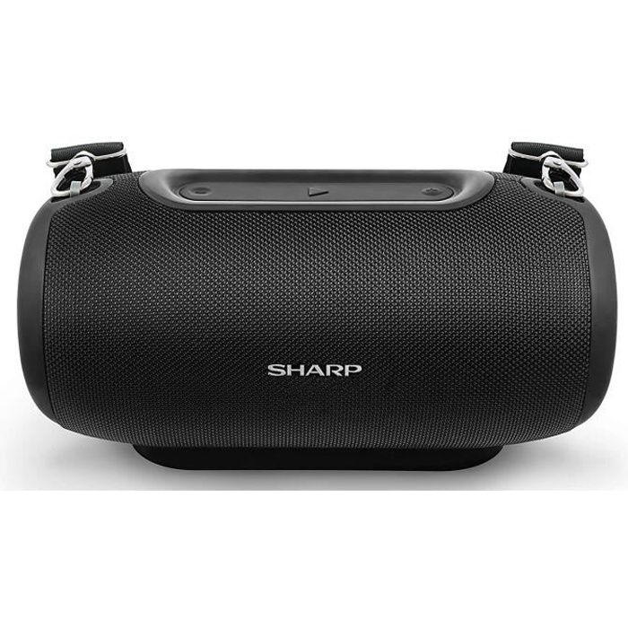 Sharp GX-BT480(BK) Enceinte Portable Bluetooth IP54 étanche 20 Heures d'autonomie Noir - GX-BT480(BK)