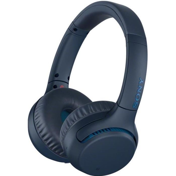 Sony Casque Bluetooth WH-XB700 Bleu - WHXB700L