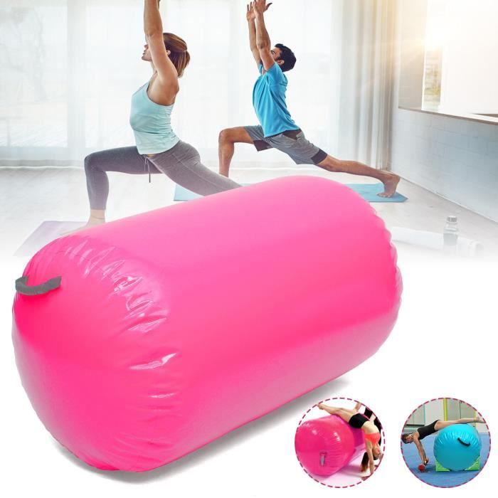 Royal Gonflable Rouleau Gymnastique Yoga - PVC - 100x85cm Rose