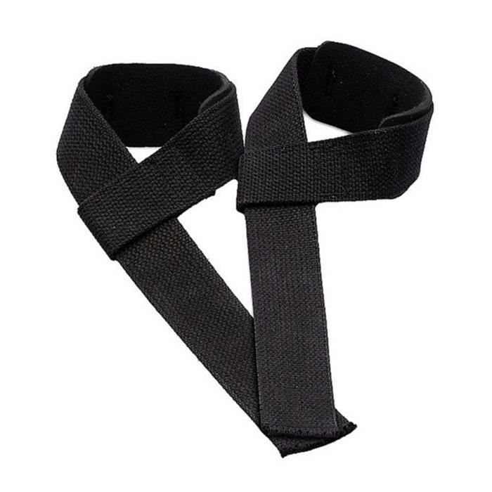 2 Pcs Wrap Pratique Antidérapant Durable Gants de Sport Exercice Dispositif pour la Musculation Barbell BRACELET DE FORCE