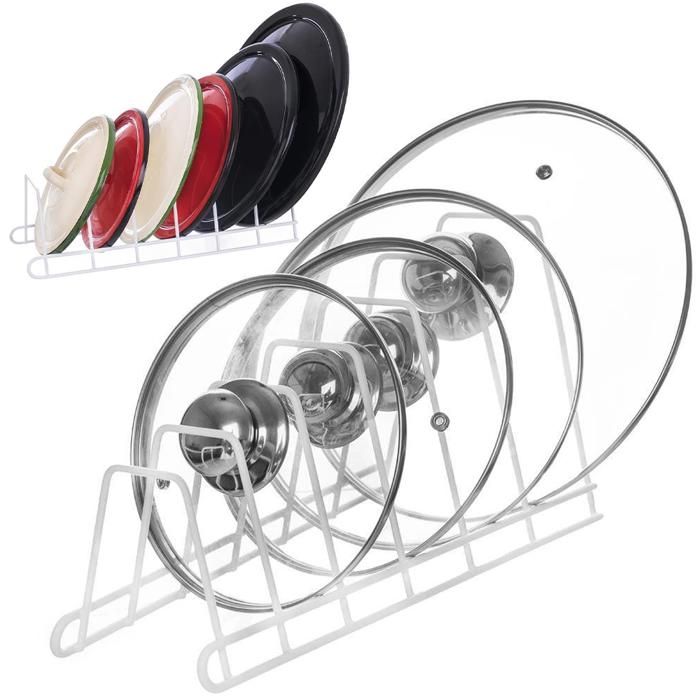 Organisateur - Orion - Métal - 34x17x185 cm - Blanc - 6 pièces