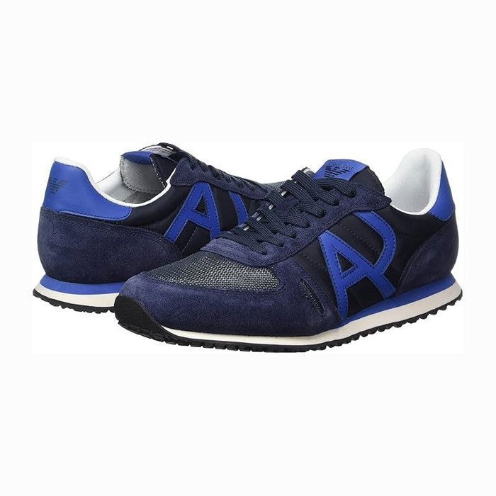 Armani Jeans Baskets Armani Jeans Homme Bleu