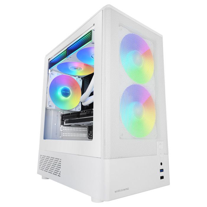 Mars Gaming MC ONYXW Mini Tower - vue 3