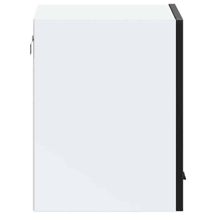 Moderne Placard mural cuisine SWEETY Cabinet cuisine Porto noir bois dingénierie 60x31x40 cm BB880