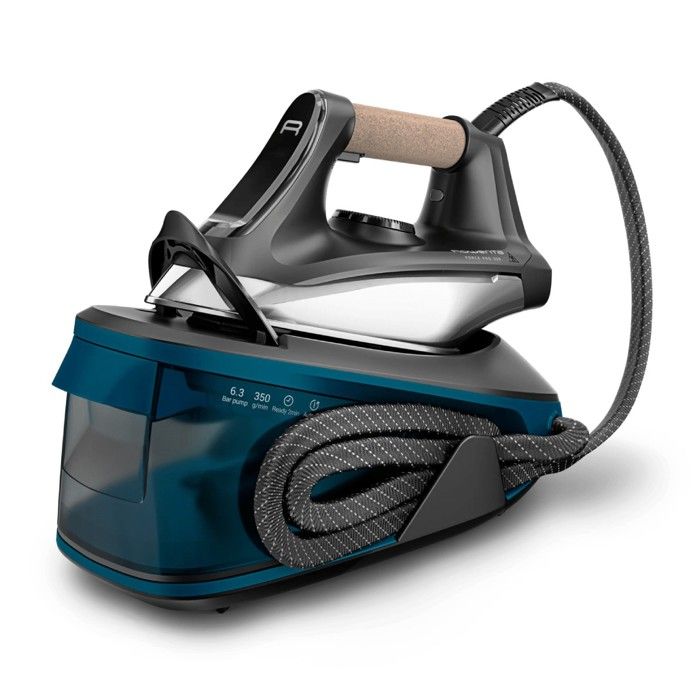 Rowenta Centrale Vapeur Force Pro 350 2400w 6.3bar Bleu - Vr7444f0 Noir - vue 2