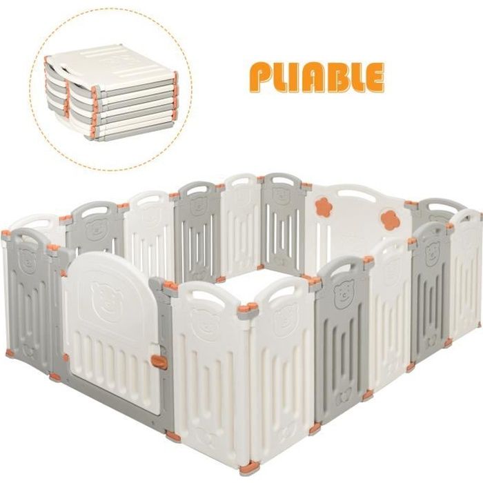 Costway Parc Bebe Pliable 16 Pieces En Plastique 33x59x3 5cm Avec Grande Porte Barriere D Enfant En Joli Motif Meuble Indispensable Cdiscount Puericulture Eveil Bebe Costway Parc Bebe Pliable 16 Pieces En Plastique 33x59x3 5cm Avec Grande Porte Barriere D Enfant En Joli Motif Meuble Indispensable Cdiscount Puericulture Eveil Bebe