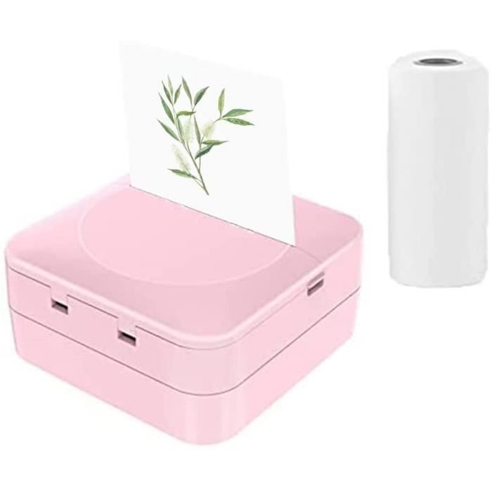 Mini Imprimante Thermique Portable Bluetooth – Rechargeable USB – Pour Smartphone – Sans Marque