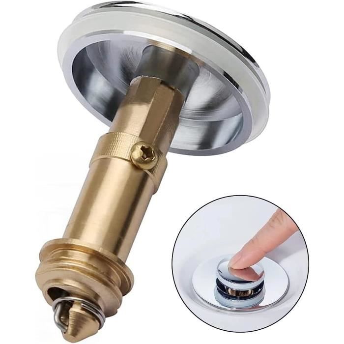 Bouchon De Baignoire Universel TPZORJX - 42-46 Mm, Acier Inox Et Silicone | Pour évier, Lavabo, Baignoire, Cuisine