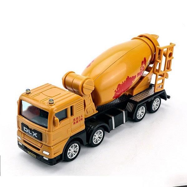 Camion Grue Jouet Alliage Pour Enfants - Véhicule Construction Avec Friction