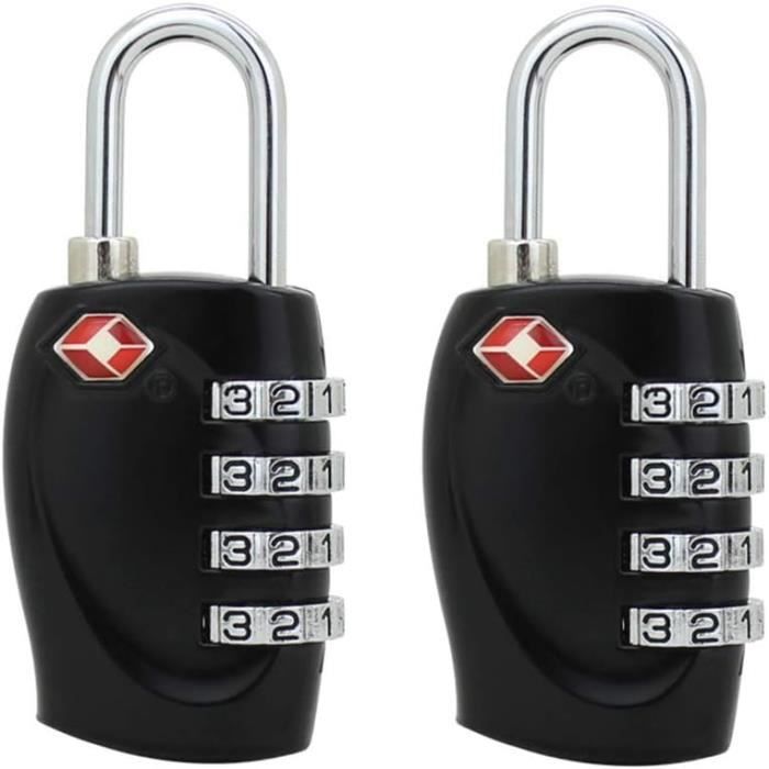 Lot De 6 Cadenas à Chiffres Yooheyzhzh - Petits Câbles étanches Multicolores