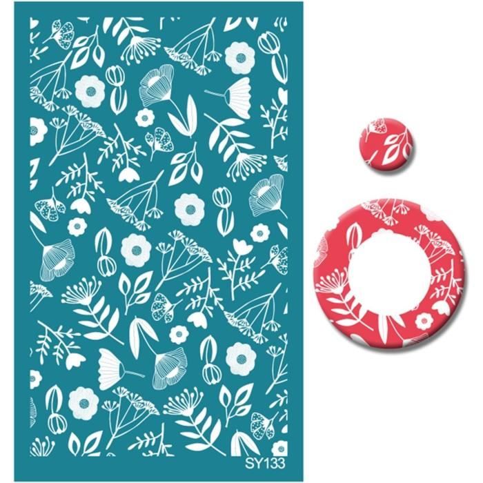 3 Pièces Pochoirs de Sérigraphie en Argile Polymère, Kit de Sérigraphie Réutilisable DIY, Modèles de Plaque D'Impression de Grattoirs de Texture DIY 3 Pièces Pochoirs de Sérigraphie en Argile Polymère, Kit de Sérigraphie Réutilisable DIY, Modèles de Plaque D'Impression de Grattoirs de Texture DIY