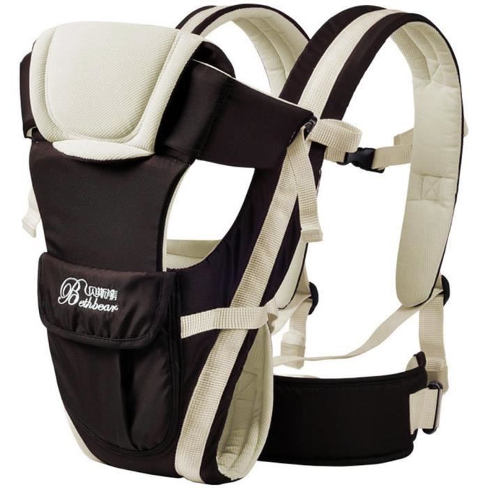 Porte Bebe Ergonomique Multiposition 4 En 1 Ventral Dorsal Vue Variable Evolutif Reglable Pour Nouveau Ne Et Petit Enfant Cdiscount Puericulture Eveil Bebe