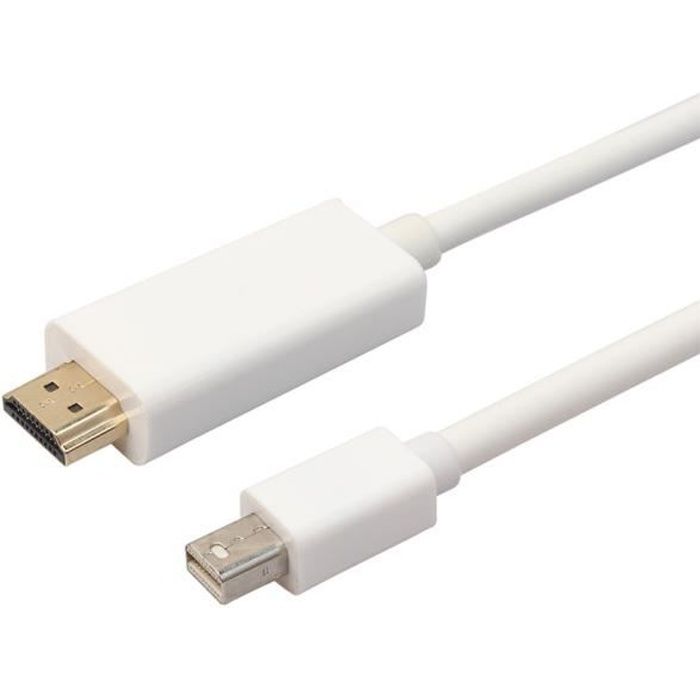 Câble Mini DisplayPort vers HDMI pour 
