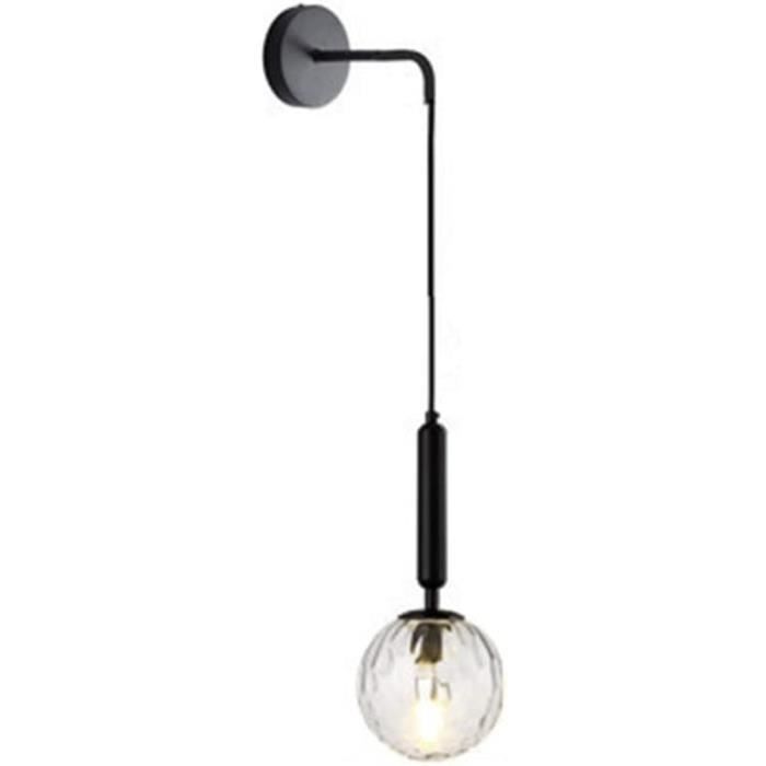 Appliques Murales SUCIKORIO - Lot De 2, Noir Rétro, E27, Bras Orientable 360°, Style Industriel