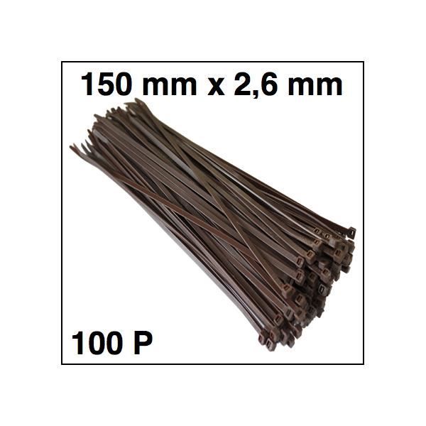 Lot De 100 Colliers De Serrage (serre-câbles) Plastique Colson Rilsan - 9mm X 350mm - Neufs