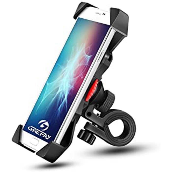 Support Universel 360° Guidon Vélo Moto VTT Scooter Téléphone Smartphone GPS