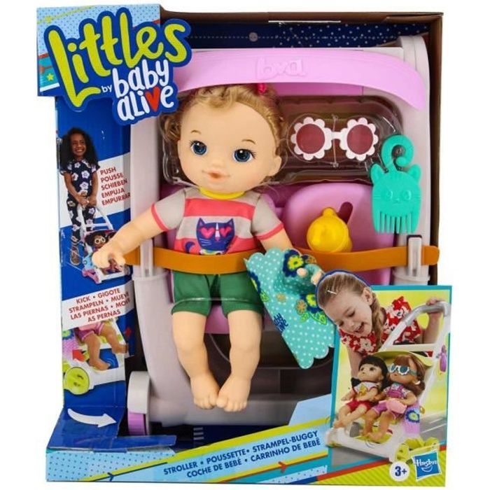 Poupee bebe poussette duo Littles baby alive 3 ans et Enfant HASBRO Cdiscount Jeux Jouets