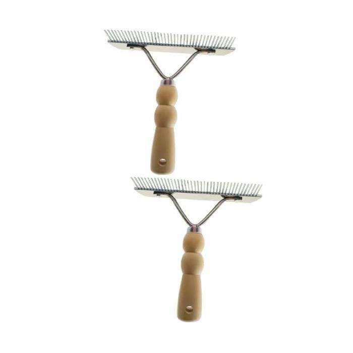 Peigne De Toilettage Pour Cheval - Alliage D'aluminium - 6.5 Pouces - Pour Crinière Et Queue - Neuf