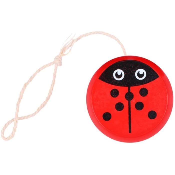 POPETPOP 5 Pièces en Bois Yoyo Jouet Modèle Animal de Bande Dessinée