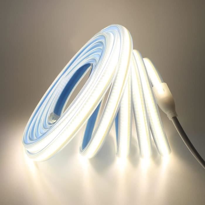 Bande LED pour auvent, blanc Carbest