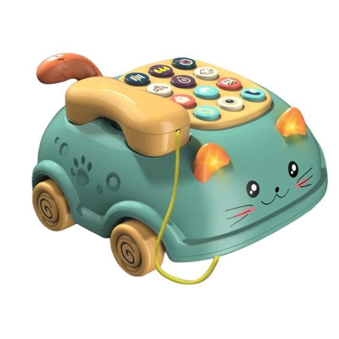 Jouet Enfant 1 an 2 Ans Jouets Musicaux 5 en 1 Telephone