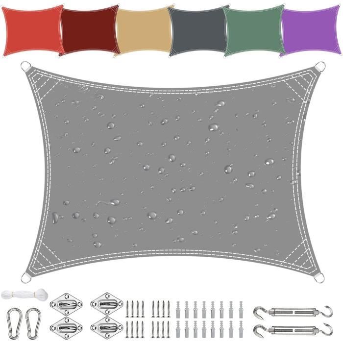 Voile D'ombrage ShadeMart 3x4.8m : Le Must Pour Ta Terrasse, Résiste à Tout Et Super Stylée !