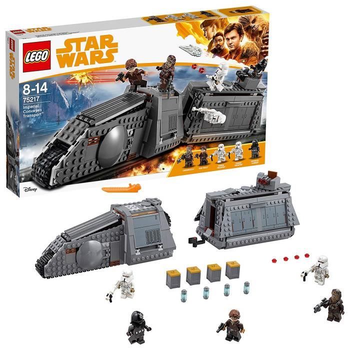 LEGO Star Wars - Véhicule Impérial Conveyex Transport - 75217 - Jeu de  Construction - Cdiscount Jeux - Jouets