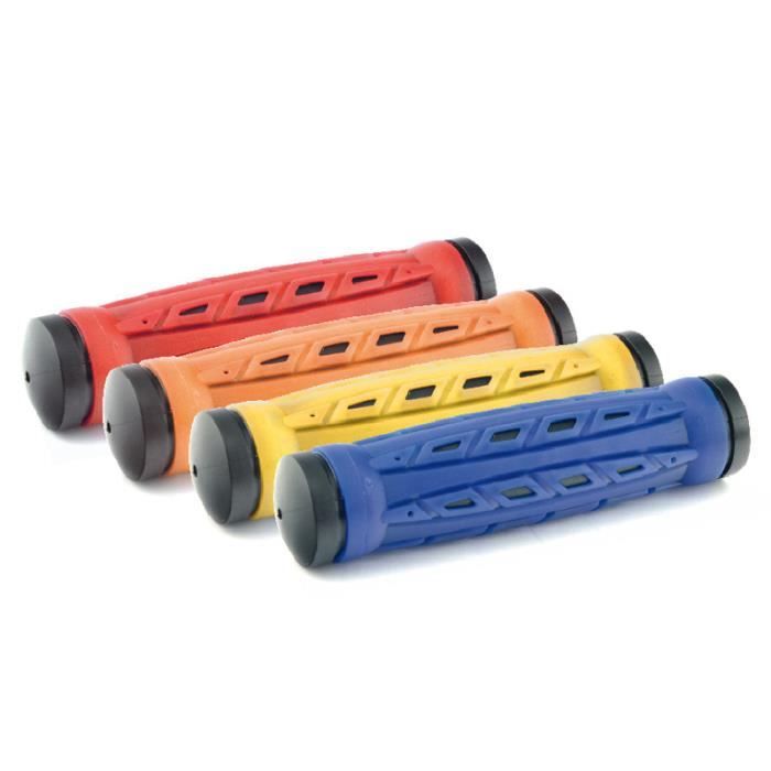 Poignées De Vélo Brooks En Cuir Mince - 130 Mm, Couleur Ocre Jaune, Neuves En Boîte