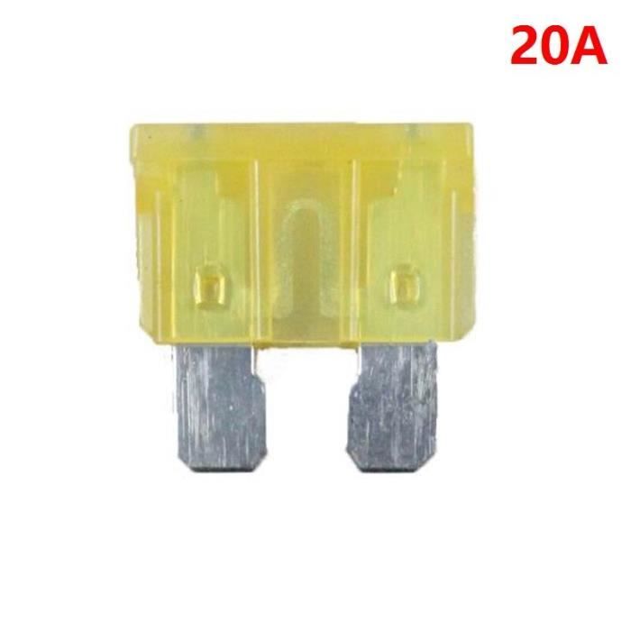 Prise Allume-cigare 20A Avec Fusible - Pour Alimentation Auto 12V/24V - Neuf