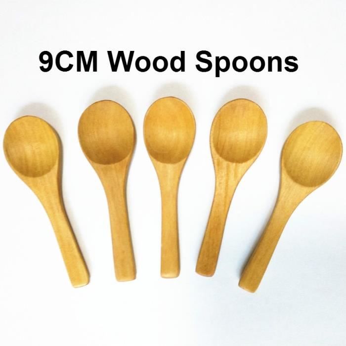 100 Cuillères En Bois 16 Cm - Certifiées Durables, Compostables Et Écologiques | Kaufdichgruen