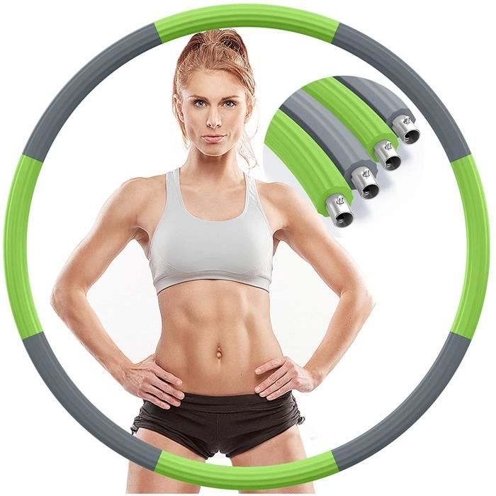 Hula Hoop, Slim Hoop Pour Adultes Et Enfants Pour La Perte De Poids Et Le Massage, 6-8 Pièces