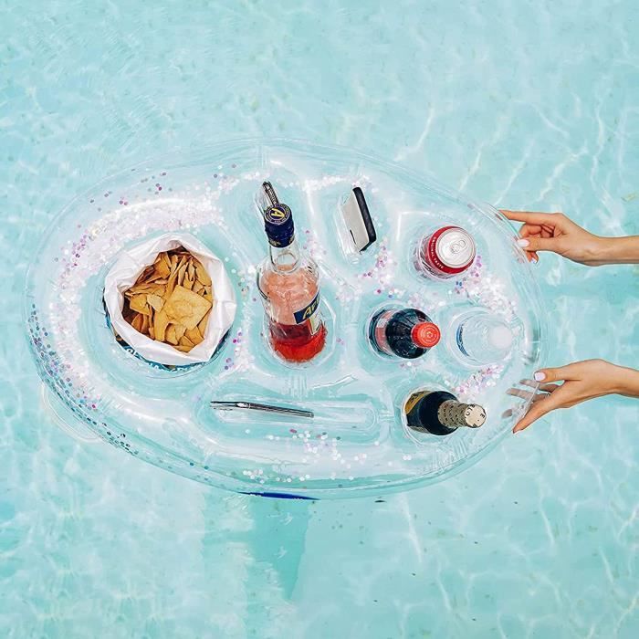 Porte-Boisson Gonflable, Bouées Piscine, Bar Flottant Pour Piscine Porte Gobelet Piscine Porte Gobelet Flottant Rainbow Cloud Support Pour Hawaien Plage Piscine Party 614041cm Lionknight 71538755