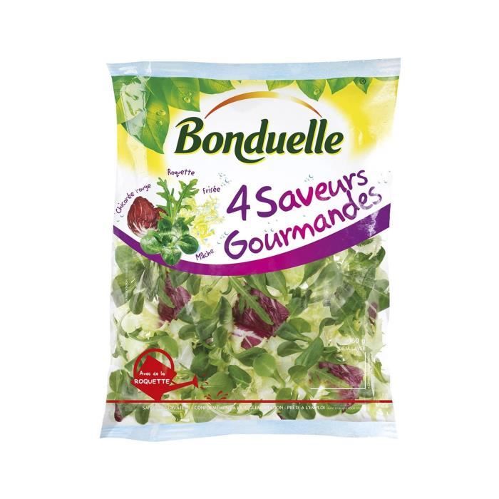 Salade 4 Saveurs Gourmandes Bonduelle 160 G Achat Vente Salade Salade 4 Saveurs Gourmandes Cdiscount